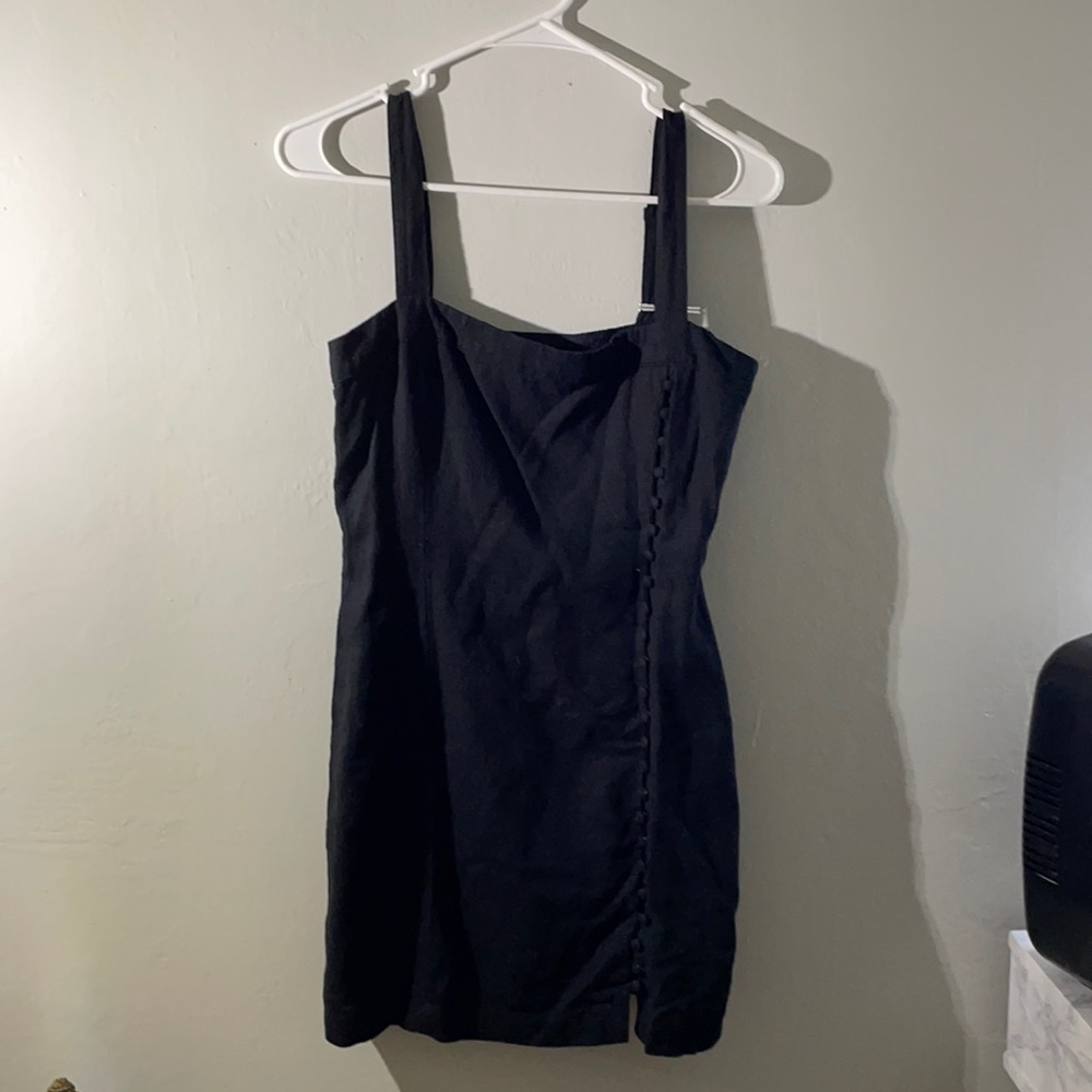 BLACK MINI DRESS FOREVER